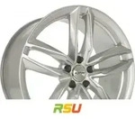 GMP Atom silver 8.5x19 ET45 - LK5/112 ML66.5 Alufelge silber