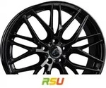 Damina Performance DM08 black 8x18 ET45 - LK5/120 ML72.6 Alufelge schwarz