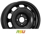 Alcar 7493 6.5x16 ET38 - LK4/108 ML65 Stahlfelge schwarz