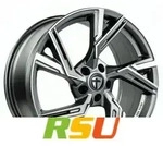 Tomason AR1 anthracite diamond polished 8.5x19 ET25 - LK5/112 ML66.6 Alufelge grau