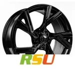 Tomason AR1 black painted 9x20 ET40 - LK5/120 ML65.1 Alufelge schwarz