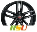 Alutec Ikenu diamant-schwarz 8x18 ET38 - LK5/105 ML56.6 Alufelge schwarz