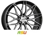 Dotz Suzuka black polished 8.5x19 ET25 - LK5/112 ML70.1 Alufelge schwarz