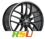 BBS CC-R schwarz matt 10.5x20 ET34 - LK5/112 ML82 Alufelge schwarz
