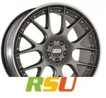 BBS CH-RII platinum matt 8.5x20 ET49 - LK5/130 ML71.6 Alufelge grau