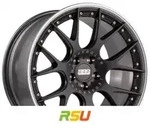 BBS CH-RII schwarz matt 10x22 ET40 - LK5/120 ML82 Alufelge schwarz
