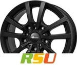 RC-Design RC25T schwarz-matt lackiert 6.5x16 ET60 - LK5/160 ML65.1 Alufelge schwarz