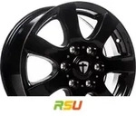Tomason TN3F black painted 6.5x16 ET50 - LK5/120 ML65.1 Alufelge schwarz