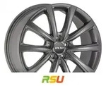Oxxo Liberty gunmetal 7x17 ET45 - LK5/112 ML57.1 Alufelge grau