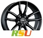 Rial X12 diamant-schwarz 7x17 ET47 - LK5/112 ML66.5 Alufelge schwarz