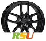 Autec Typ BV - Bavaris schwarz 8x18 ET54 - LK5/112 ML66.6 Alufelge schwarz