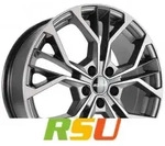 GMP Matisse anthracite matt diamond 7.5x19 ET40 - LK5/114.3 ML66.1 Alufelge grau