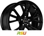 Avus Racing AF18 black 8.5x19 ET30 - LK5/112 ML66.6 Alufelge schwarz