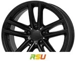 Rial X10X racing-schwarz 9x19 ET38 - LK5/112 ML66.5 Alufelge schwarz