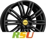 MAM A4 black painted 8x19 ET30 - LK5/112 ML66.5 Alufelge schwarz
