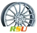 Autec Typ L - Lamera hyper silber 8x19 ET47 - LK5/114.3 ML70 Alufelge silber