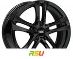 TEC Speedwheels AS4 black glossy 7x16 ET38 - LK5/105 ML56.6 Alufelge schwarz