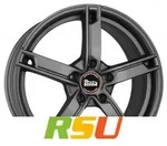 MAM W4 matt grey 6.5x16 ET48 - LK5/112 ML66.6 Alufelge grau