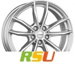 Rial X12 polar-silber 8x19 ET39 - LK5/112 ML66.6 Alufelge silber