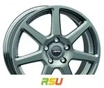 Autec Typ TE - Tallin ECE titansilber 7.5x18 ET46 - LK5/100 ML57.1 Alufelge...