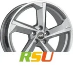 DBV Torino III hyper silber poliert 8.5x20 ET40 - LK5/114.3 ML71.6 Alufelge silber