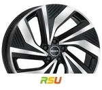 Mak Electra black mirror 9x21 ET42 - LK5/112 ML57.1 Alufelge schwarz