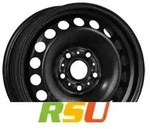 Alcar 4755 6x15 ET43 - LK5/112 ML57.1 Stahlfelge schwarz