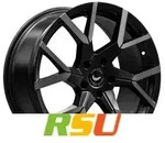 Barracuda Tzunamee EVO dark gunmetal brushed 8x18 ET40 - LK5/108 ML73.1 Alufelge grau