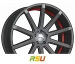 Corspeed Deville gunmetal / Undercut Color Trim rot 8.5x19 ET40 - LK5/108 ML73.1