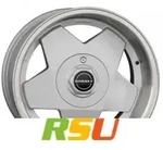 Borbet A silver rim polished 7x15 ET35 - LK5/120 ML72.5 Alufelge silber