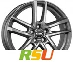 Rial Astorga graphit 7.5x19 ET32 - LK5/112 ML66.5 Alufelge grau