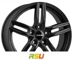 Carmani 14 Paul black matt 6.5x16 ET50 - LK5/112 ML57.1 Alufelge schwarz