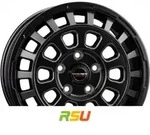 Borbet CW7 black matt 7.5x18 ET53 - LK5/118 ML71.1 Alufelge schwarz