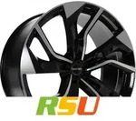 GMP Rebel black diamond 8.5x19 ET35 - LK5/112 ML66.5 Alufelge schwarz