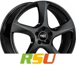 TEC Speedwheels AS5 black glossy 6.5x16 ET38 - LK4/100 ML64 Alufelge schwarz