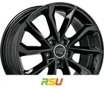 MSW MSW 42 gloss black 7.5x17 ET27 - LK5/112 ML73.1 Alufelge schwarz