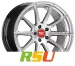 TEC Speedwheels GT7 hyper-silver 8.5x20 ET40 - LK5/114.3 ML72.5 Alufelge silber