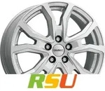 Dezent TV silver 7x17 ET48 - LK5/112 ML57.1 Alufelge silber