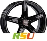 MAM OX-18 black painted 8.5x19 ET45 - LK5/108 ML72.6 Alufelge schwarz