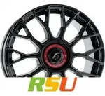 Damina Performance DM10 black - Inlay red 8x18 ET35 - LK5/112 ML72.6 Alufelge schwarz