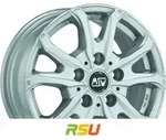 MSW MSW 48 Van full silver 7.5x18 ET48 - LK5/160 ML65.1 Alufelge silber