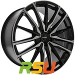 GMP Sparta black diamond 9x20 ET35 - LK5/112 ML66.6 Alufelge schwarz
