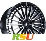GMP Qstar black diamond 8x19 ET35 - LK5/112 ML66.6 Alufelge schwarz