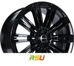 GMP Experience glossy black 9x22 ET40 - LK5/108 ML63.4 Alufelge schwarz