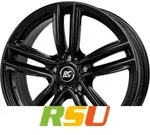 RC-Design RC27 schwarz lackiert 7x17 ET45 - LK5/112 ML57.1 Alufelge schwarz