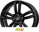 RC-Design RC27 schwarz lackiert 7.5x17 ET37 - LK5/120 ML72.6 Alufelge schwarz