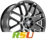 GMP Berghem anthracite matt 8.5x20 ET45 - LK5/112 ML66.6 Alufelge grau