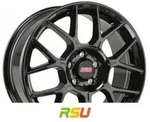 BBS XR schwarz 8x18 ET40 - LK5/114.3 ML82 Alufelge schwarz
