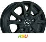 MSW MSW 48 Van matt black 7x16 ET39 - LK5/108 ML65.06 Alufelge schwarz