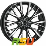 Mak Kent black mirror 8.5x21 ET42 - LK5/108 ML63.4 Alufelge schwarz